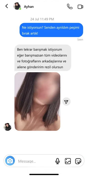 Eski Sevgili Şantaj